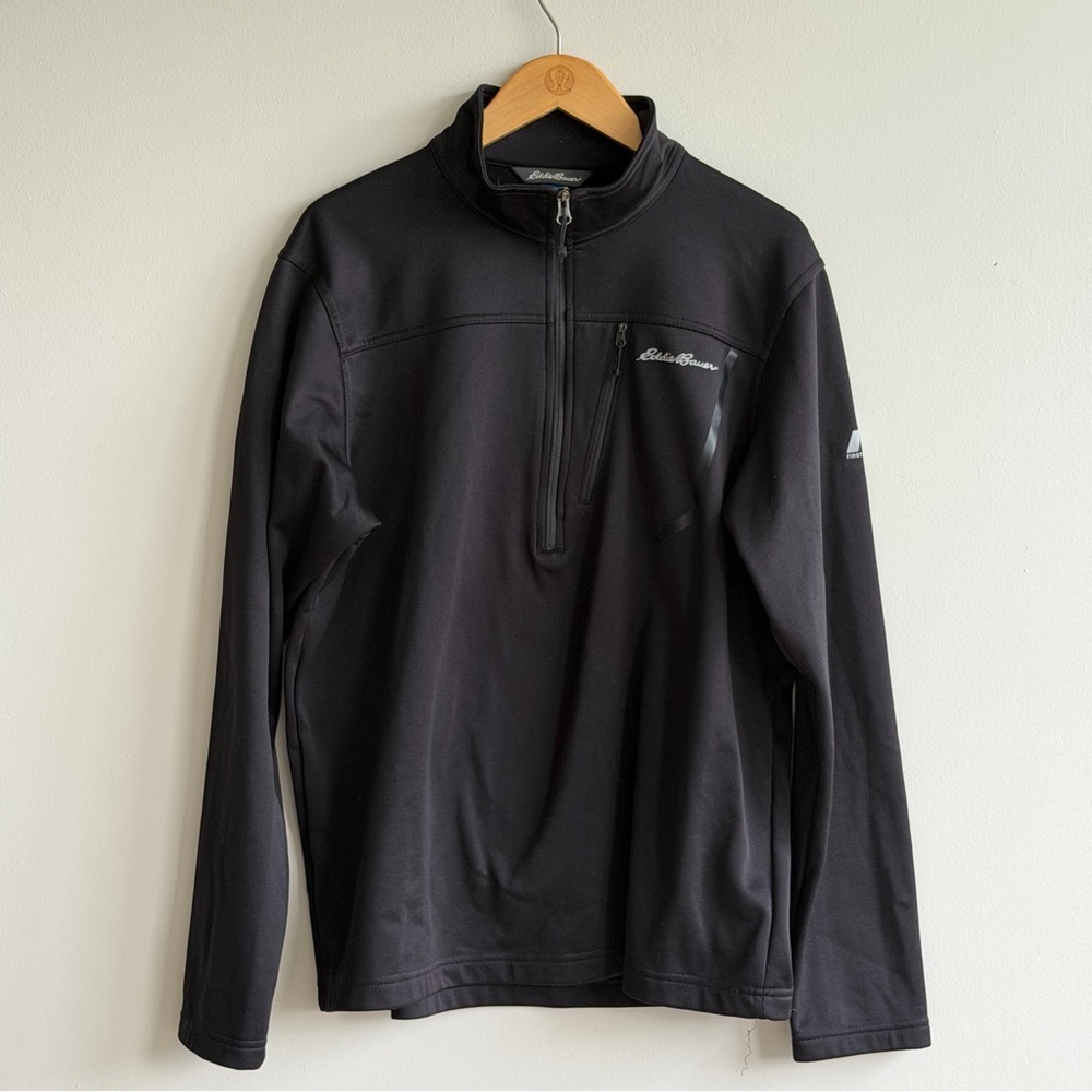 Eddie Bauer Men's Black Pullover Jacket